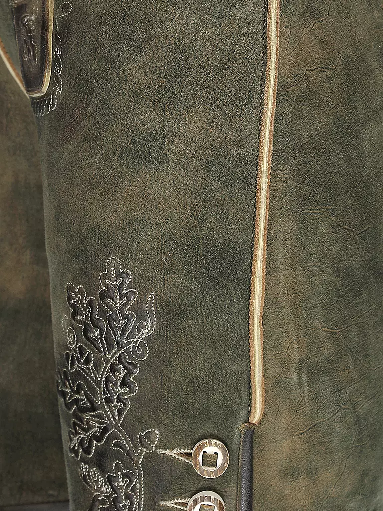 GWEIH & SILK Trachten Lederhose SAMUEL  braun
