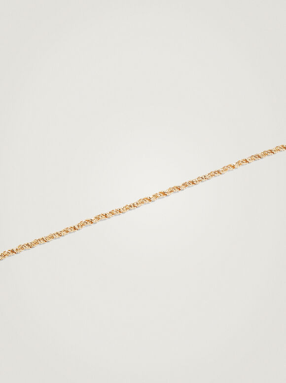 Colar de Corrente Dourada - Dourado