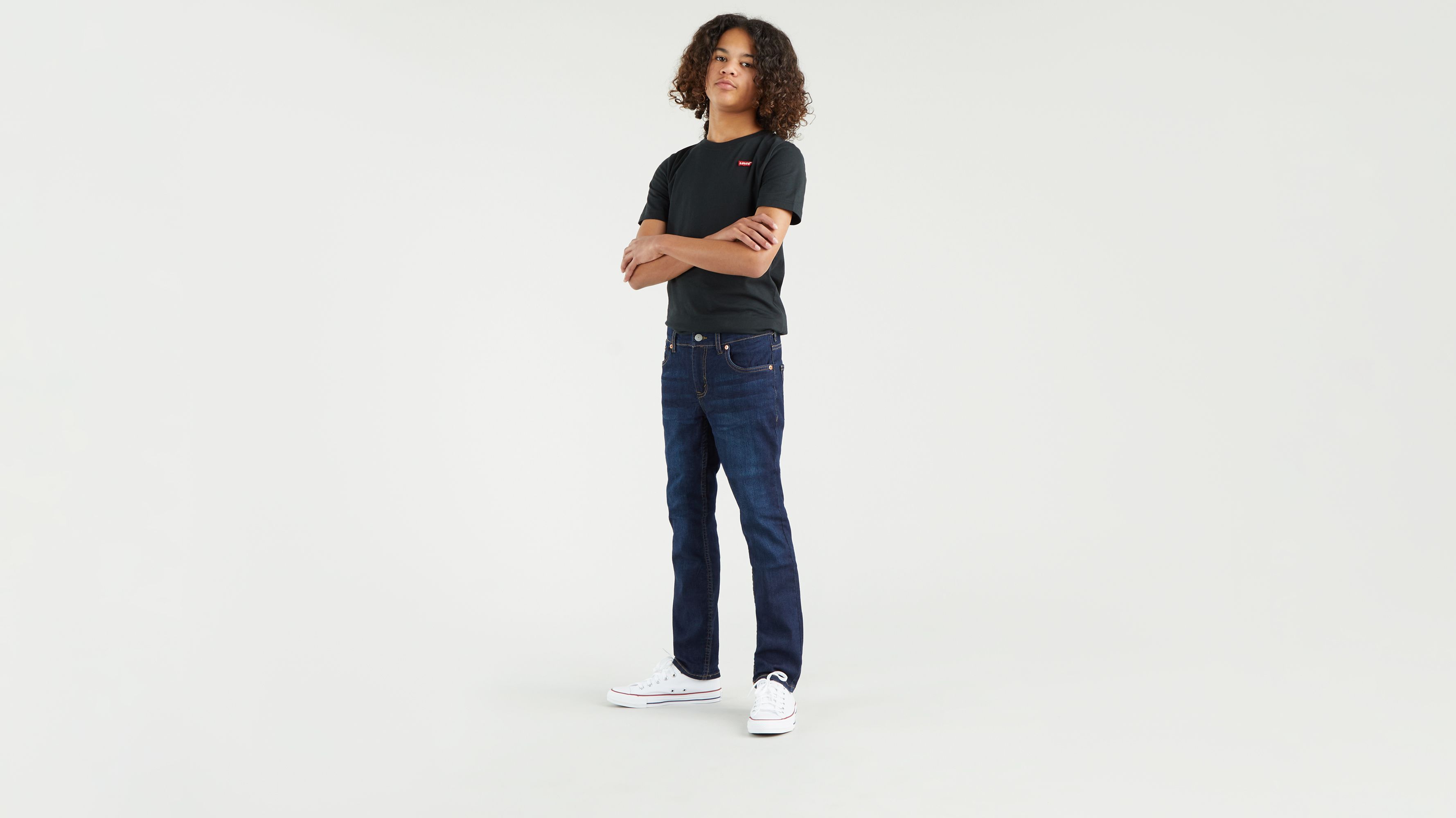 Jean slim fuselé 512™ pour adolescent - Hydra - Bleu