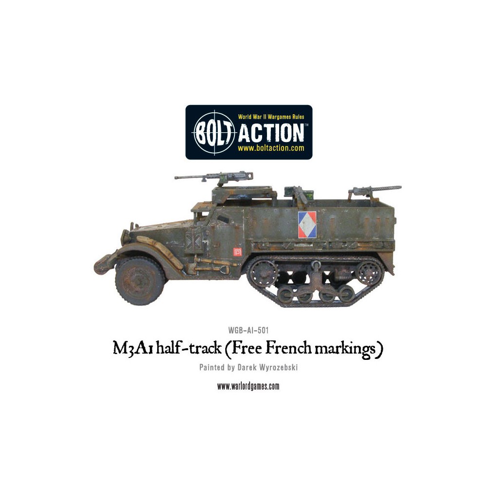 Bolt Action - US M3A1 Halftrack (Plastic Box)
