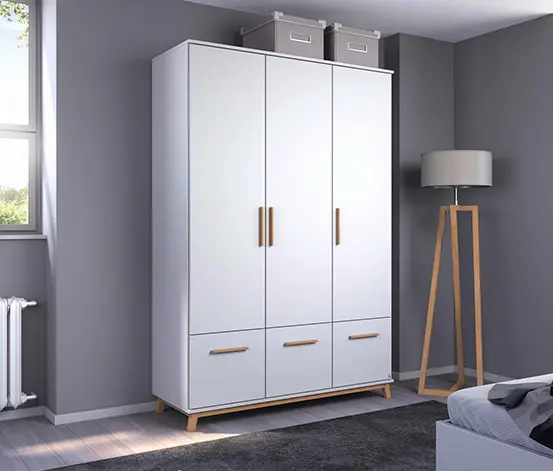 rauch Kleiderschrank »Carlsson«, 3 Schubladen