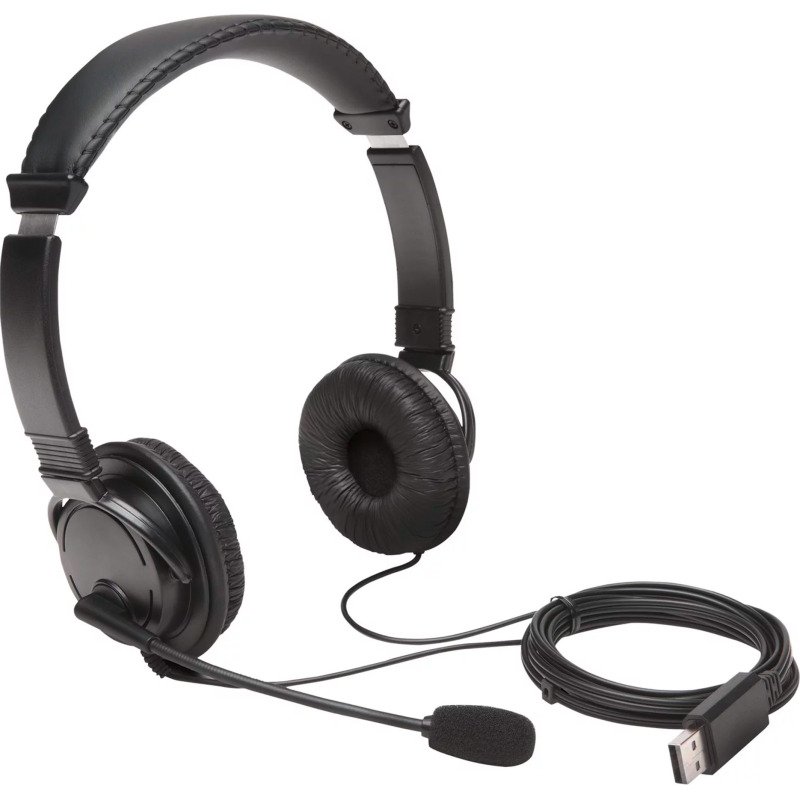 Casque micro filaire USB-A Kensington pour ordinateur