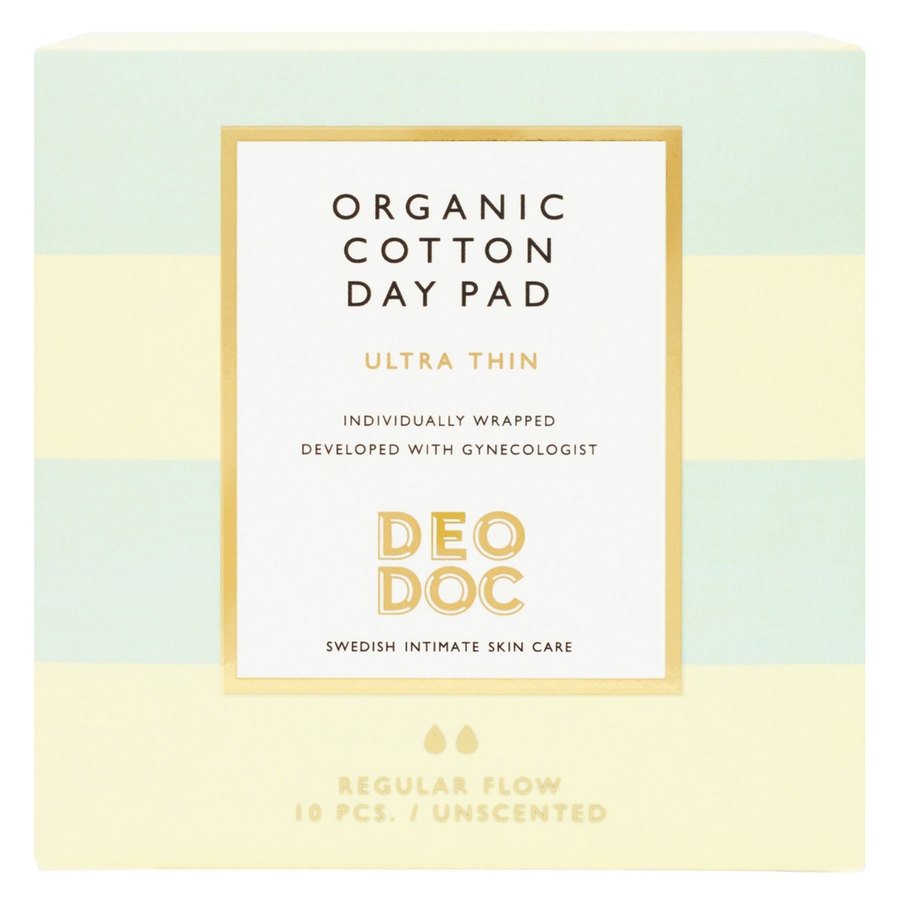 DeoDoc Organic Cotton Day Pads 10pcs