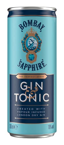 Bombay Sapphire Gin & Tonic Dose (EINWEG)