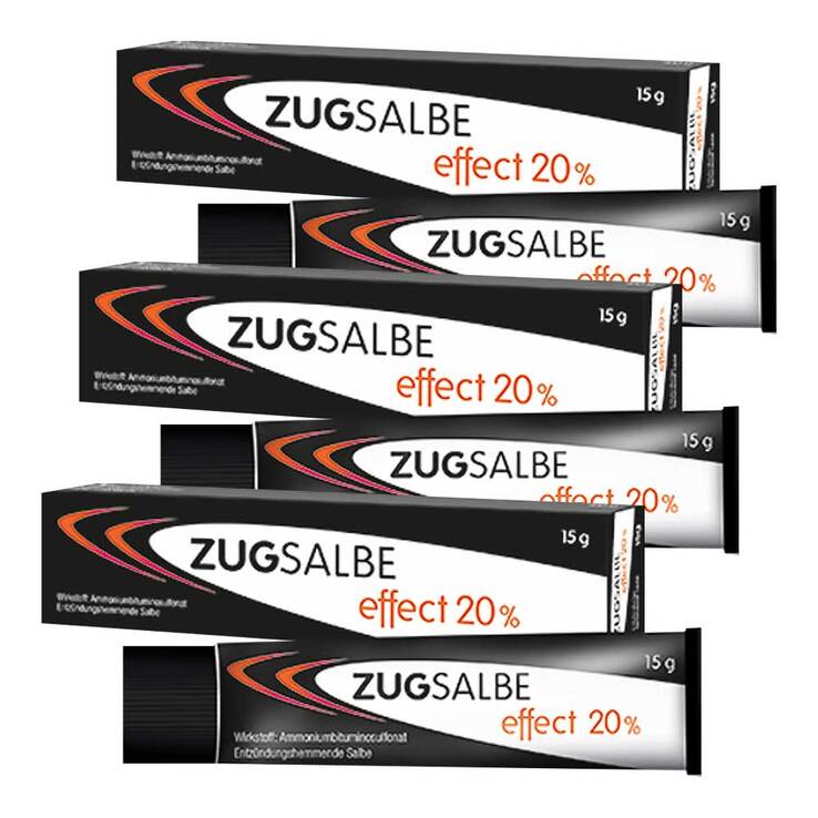 Zugsalbe effect 20% Salbe, 3x15 g