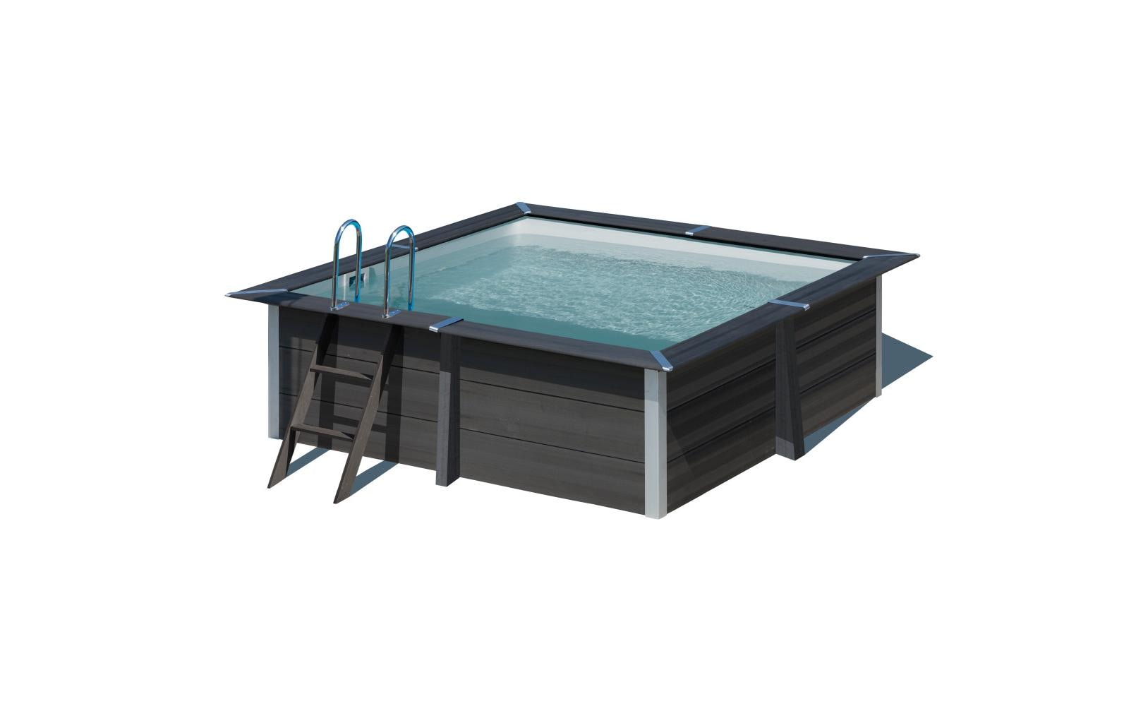 Pool KIT Avantgarde, 326 x 326 x 96 cm<br>Viereckbecken
