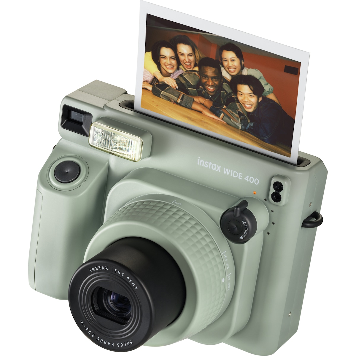 Fujifilm Instax Wide 400 polaroidkamera (grønn)
