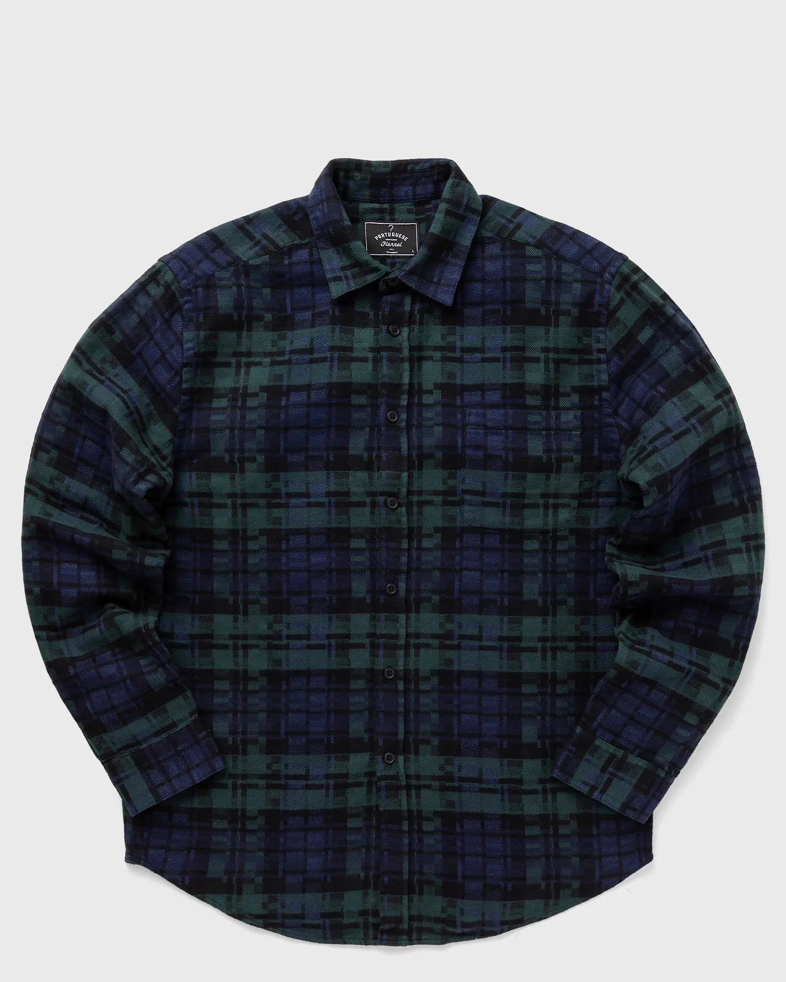 Portuguese Flannel ABSTRACT BLACKWATCH