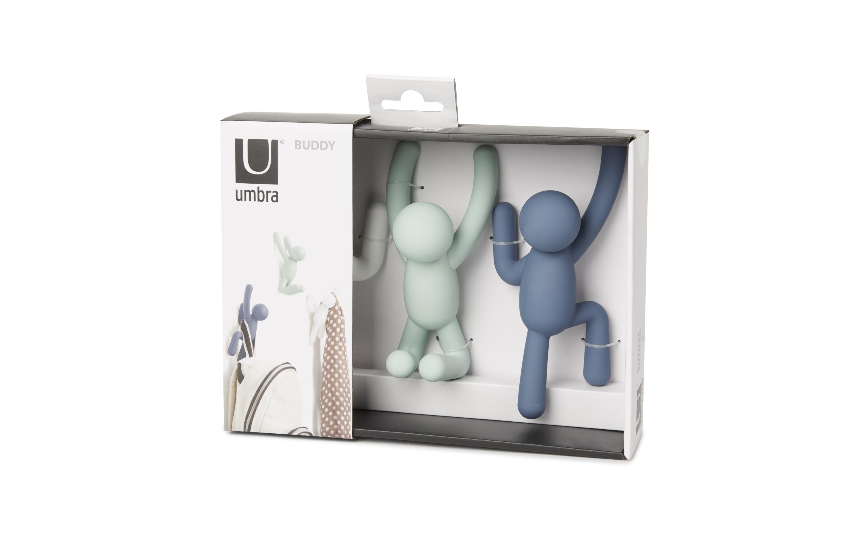 Wandhaken Buddy Mehrfarbig, KunststoffWand-Kleiderhaken