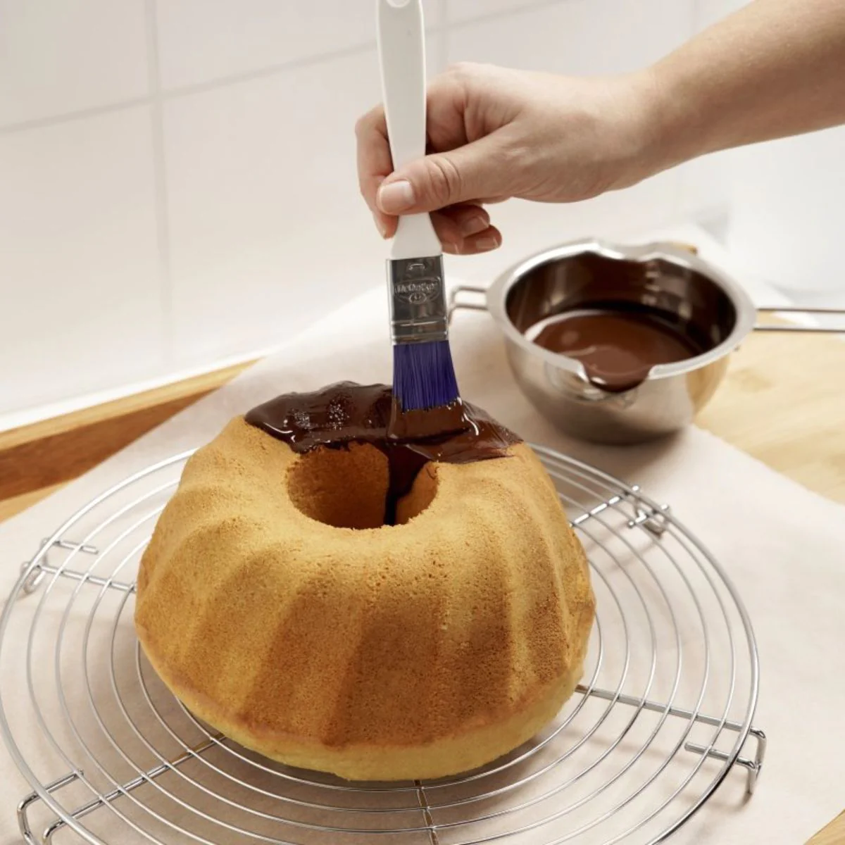Pinceau de cuisine et de pâtisserie antiadhésif de 20 cm Dr. Oetker Di