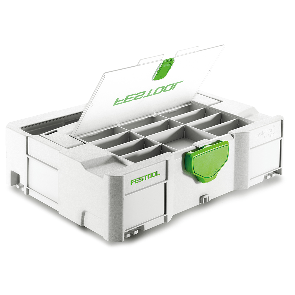 FESTOOL SYS 1 Caixa de armazenamento Systainer com tampa T-Loc 497851