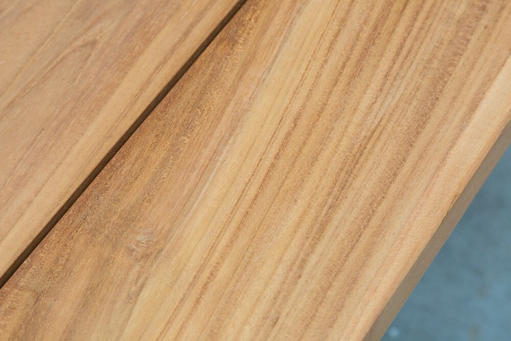 riess-ambiente Gartenbank EMPIRE TEAK - 220cm Sitzbank Teakholz wetterfest
