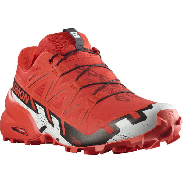 Chaussure trail SALOMON SPEEDCROSS 6 GORE-TEX FIERY RED/BLACK/WHITE