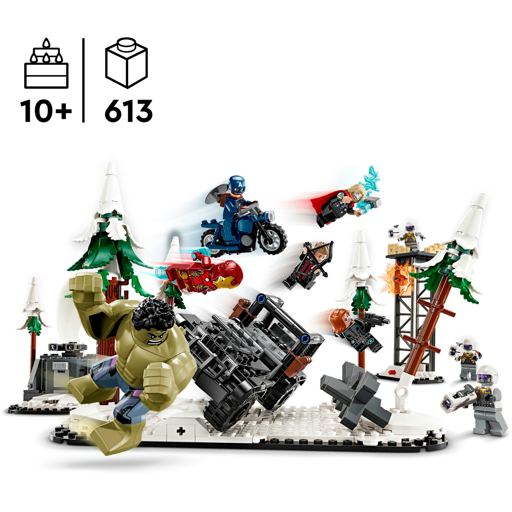 LEGO Konstruktionsspielzeug Marvel Super Heroes Avengers Assemble: Age of Ultron