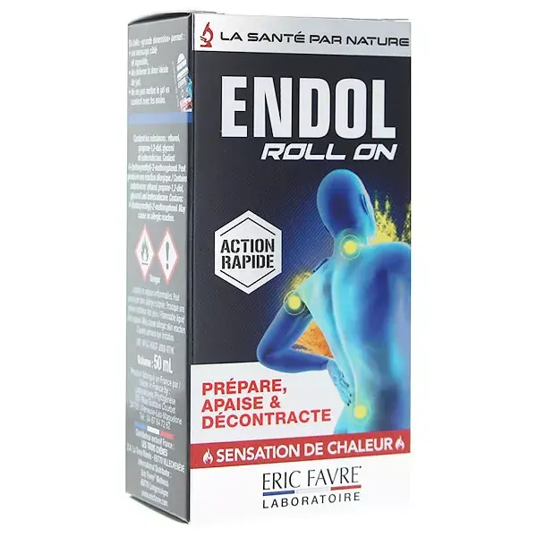 Eric Favre Endol Roll On Ação Rápida 50ml