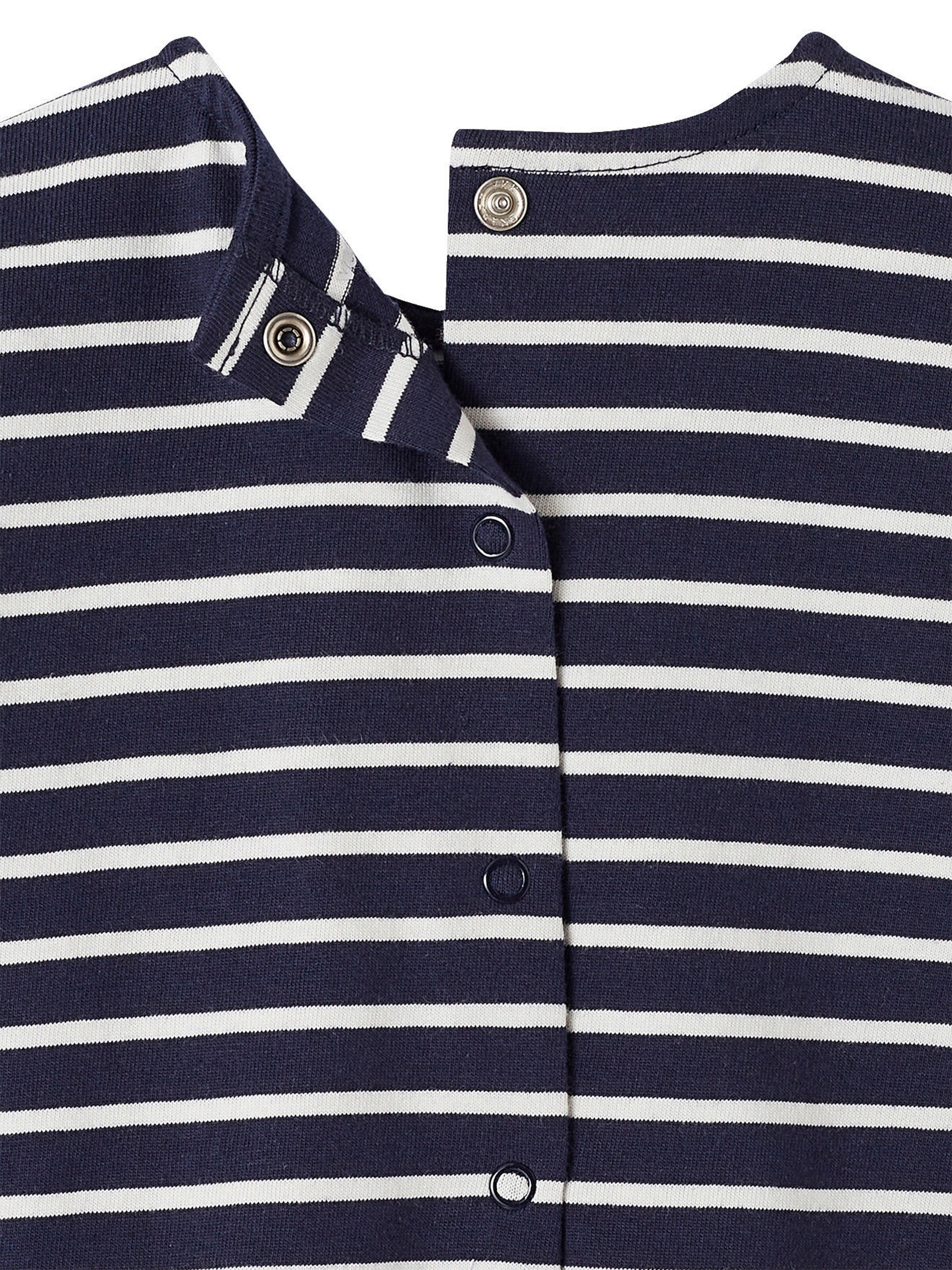 Vertbaudet Baby Ringelshirt blau gestreift