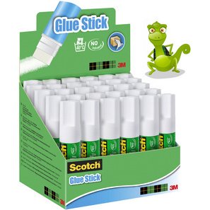 3M  Bâton de colle standard, 21 g, présentoir