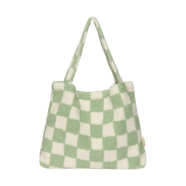 Studio Noos Teddy Mom Bag - Toast Checked