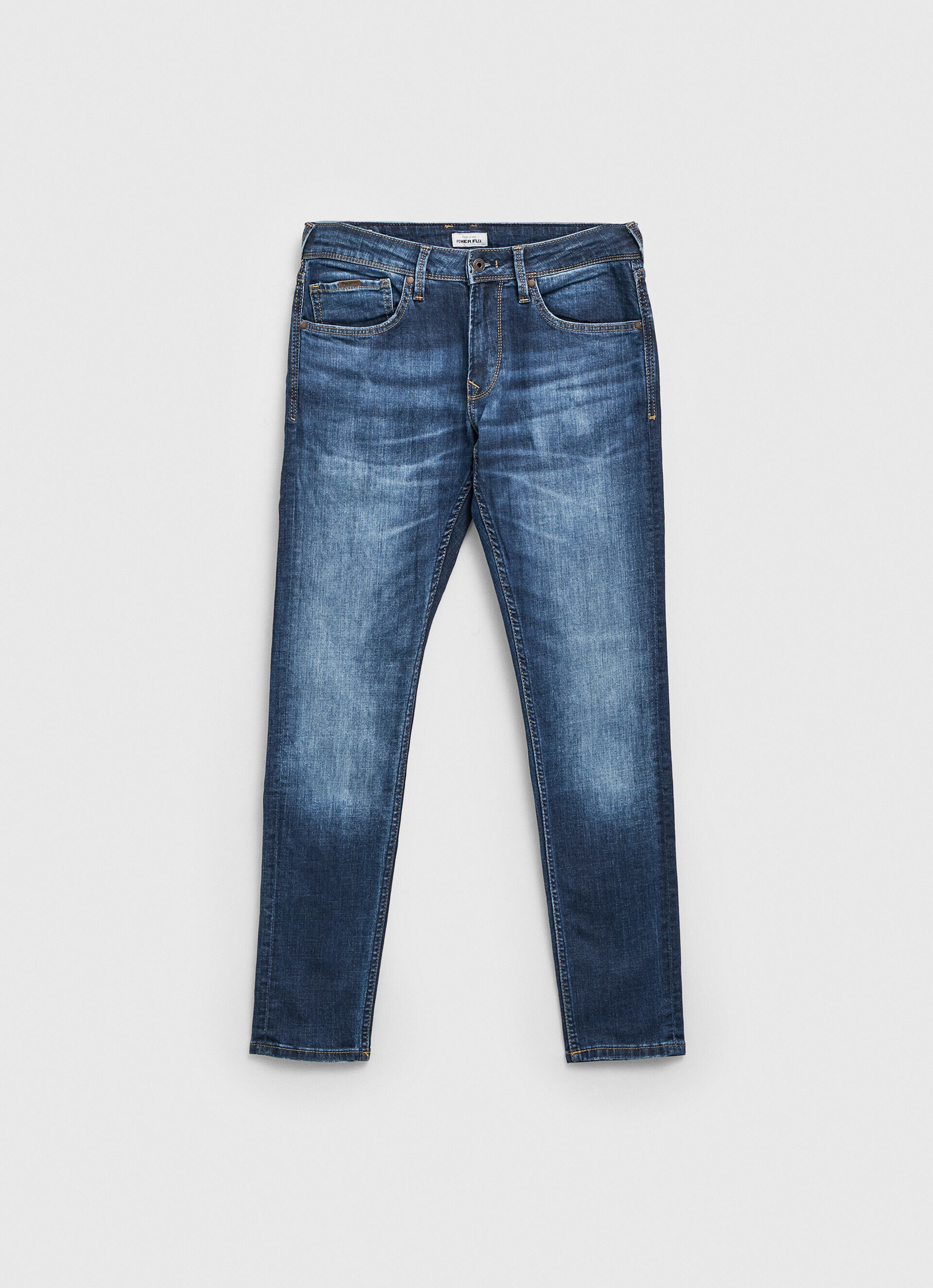 Calça jeans skinny de cintura baixa Jean Finsbury Fit - jeans