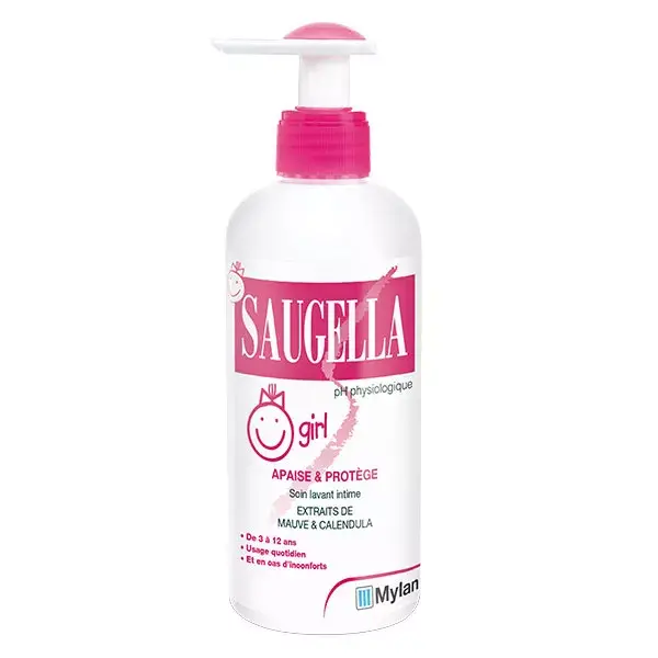 Saugella Girl Sabonete Íntimo 200ml