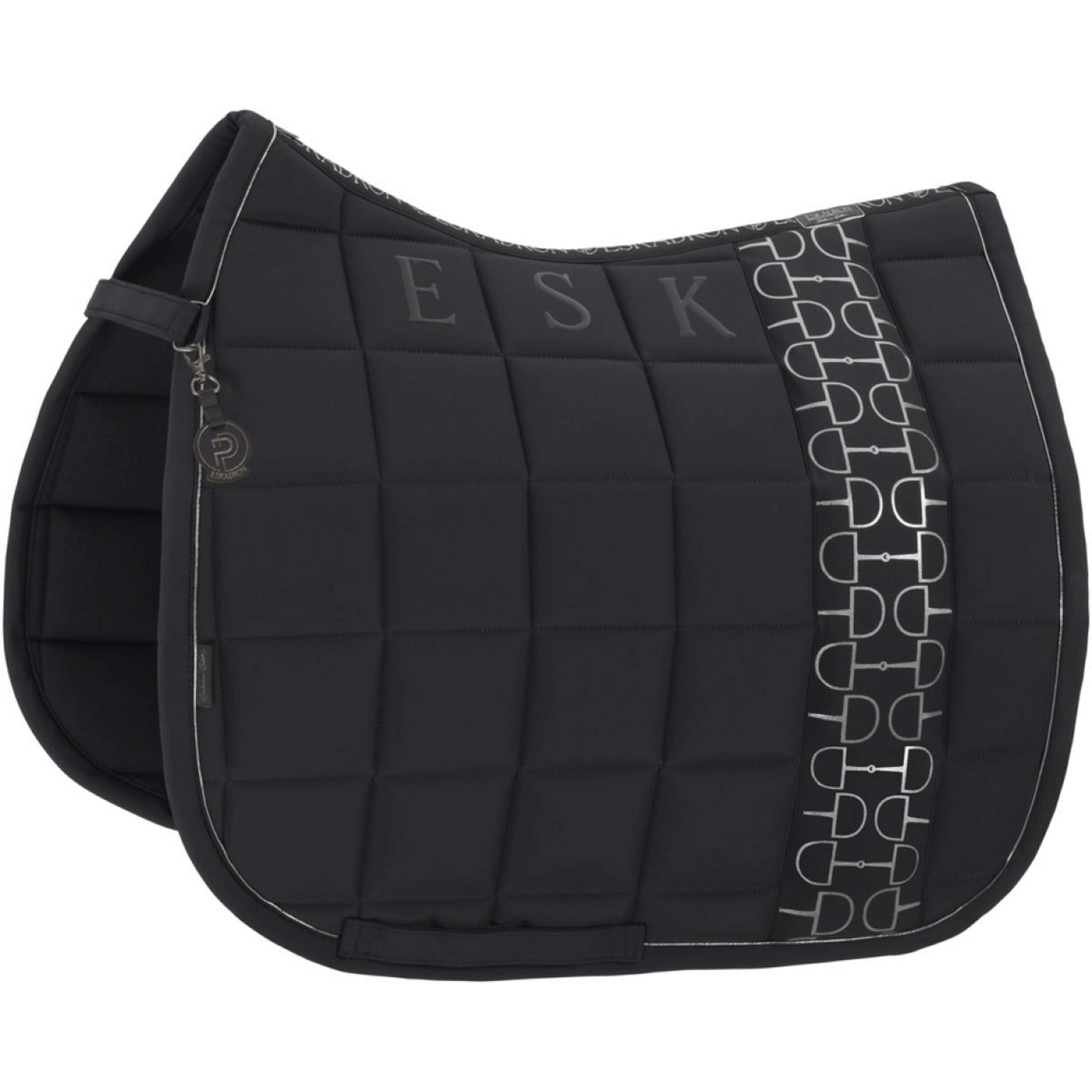 Eskadron Zadeldekje Big Square Softshell Platinum '25 Dressuur Zwart