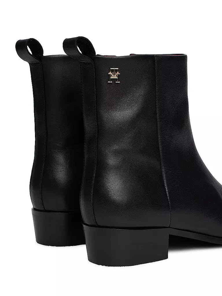 TOMMY HILFIGER Cowboy Boots schwarz
