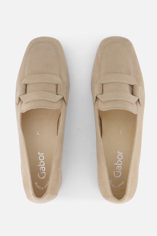Gabor Instappers beige Suede
