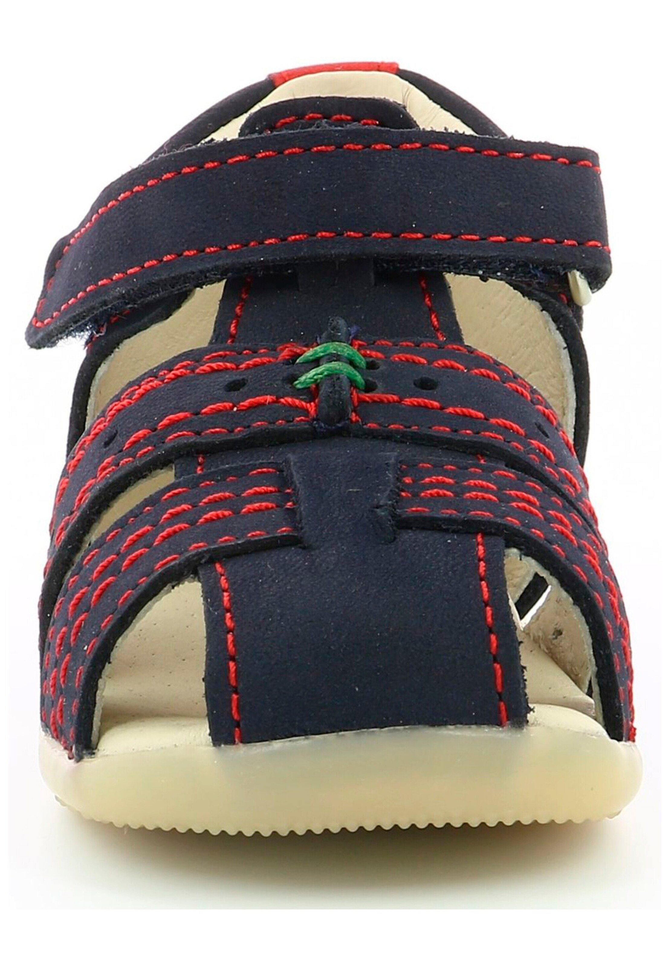 KICKERS Sandalen Blau/Rot