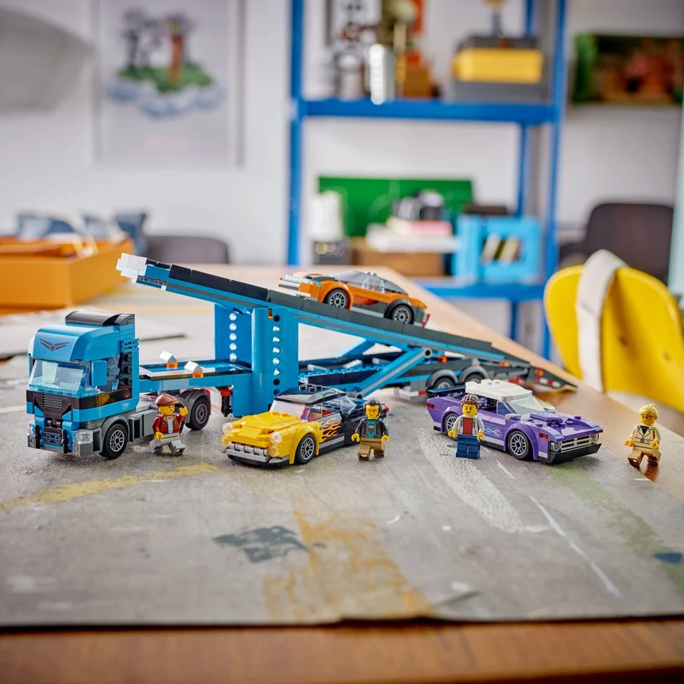 LEGO City - Biltransport med sportsvogne (60408)