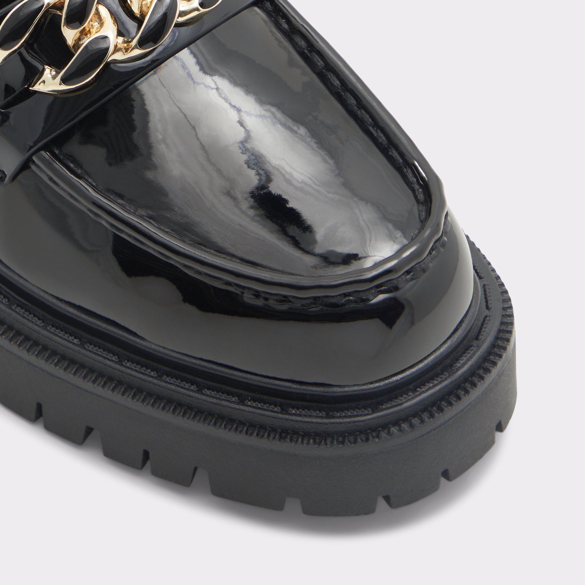 Brixton Black Synthetic Patent Women Loafers & Oxfords | ALDO Canada