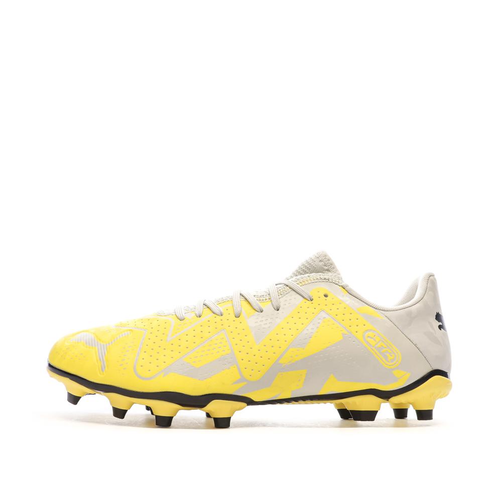 Puma Chaussures Football Blanc/Jaune Homme Future Play