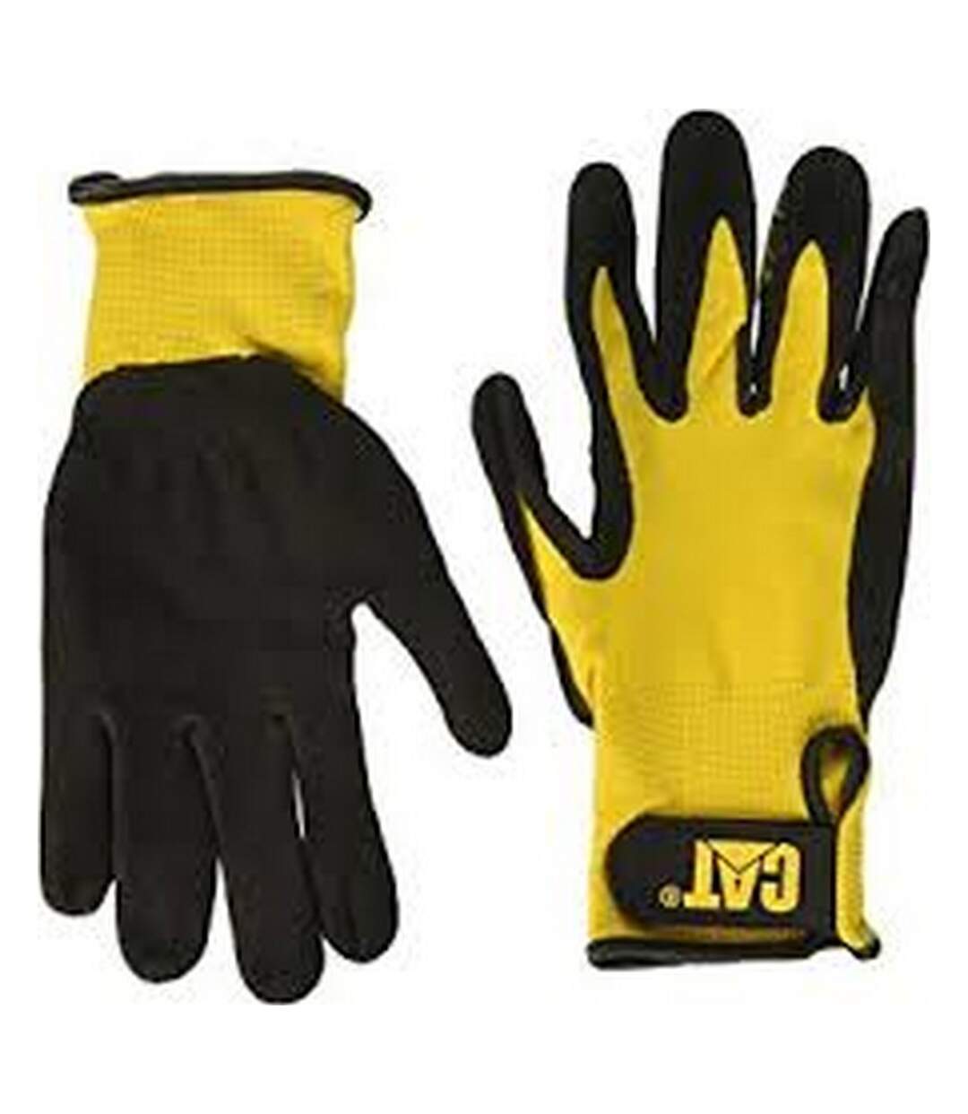 Caterpillar 17416 - Gants en nylon recouverts de nitrile - Homme (Noir) - UTFS1278