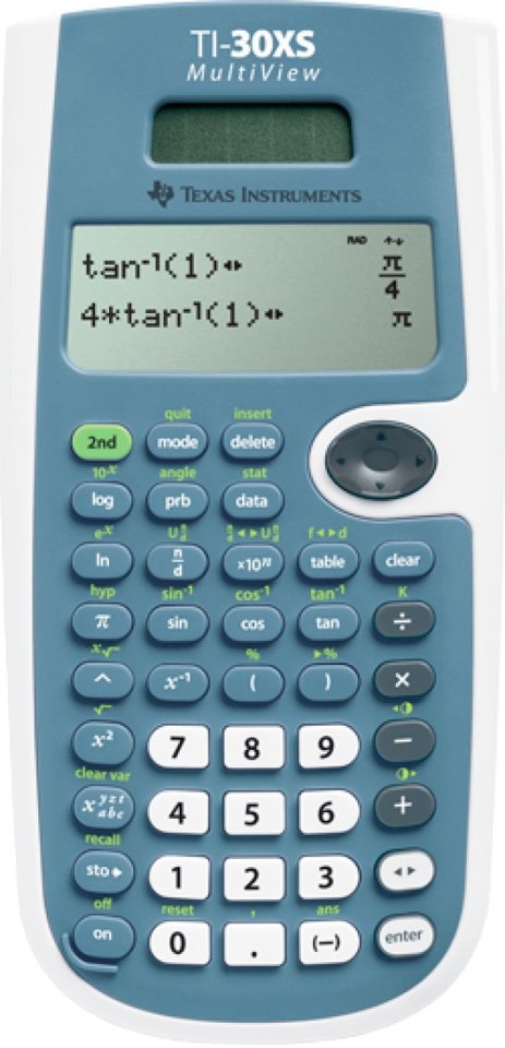 Texas Instruments - TI-30XS Multiview Lommeregner