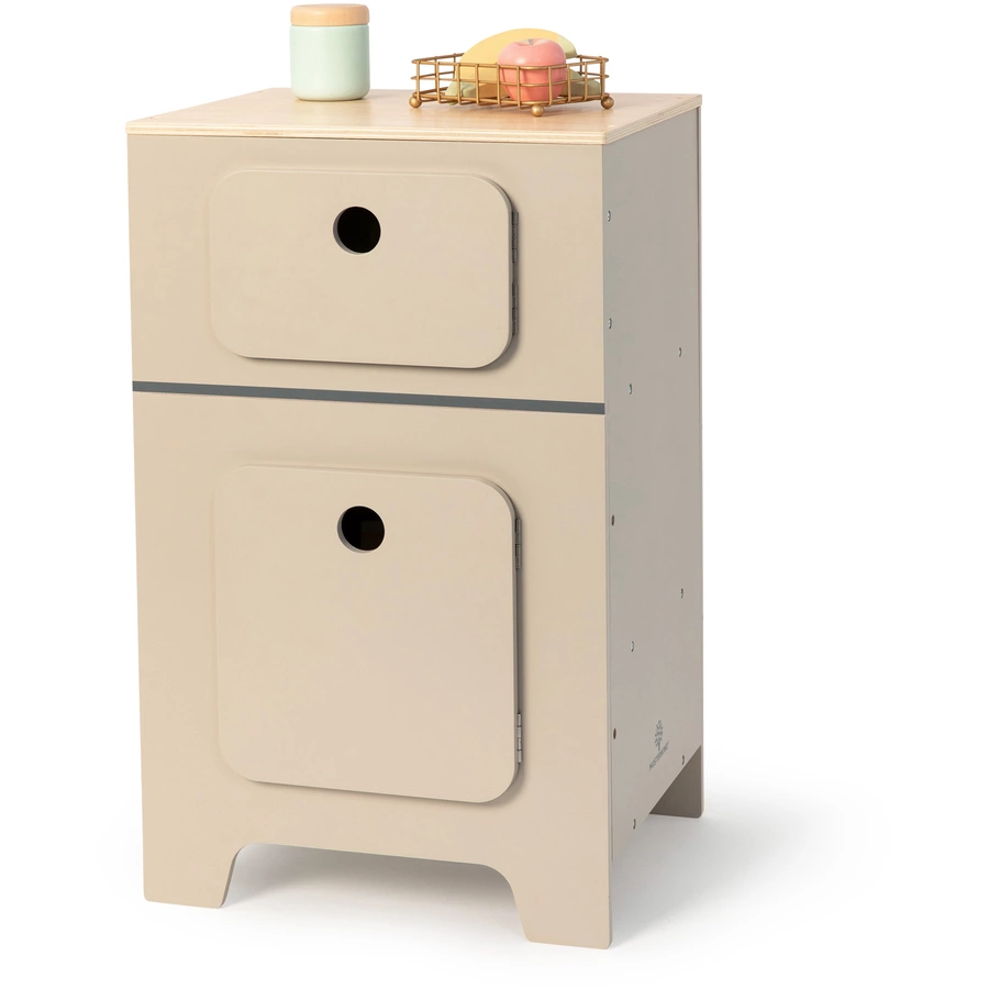 MUSTERKIND® Kühlschrank Mix & Match, warmgraunatur