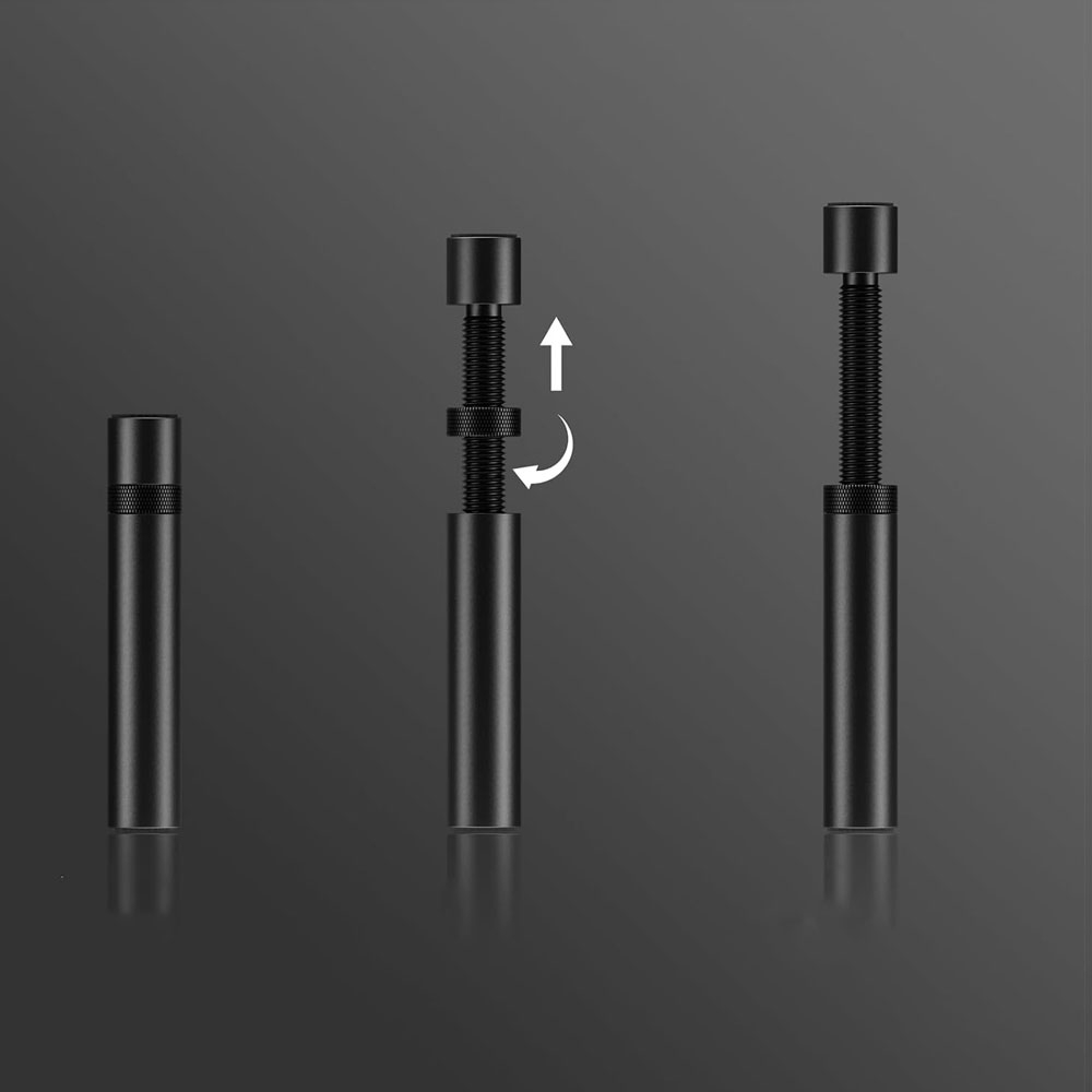 (7-12cm) Universal Höhenverstellbare Halterung mit Magnet für Grafikkarten (GPU) - Schwarz