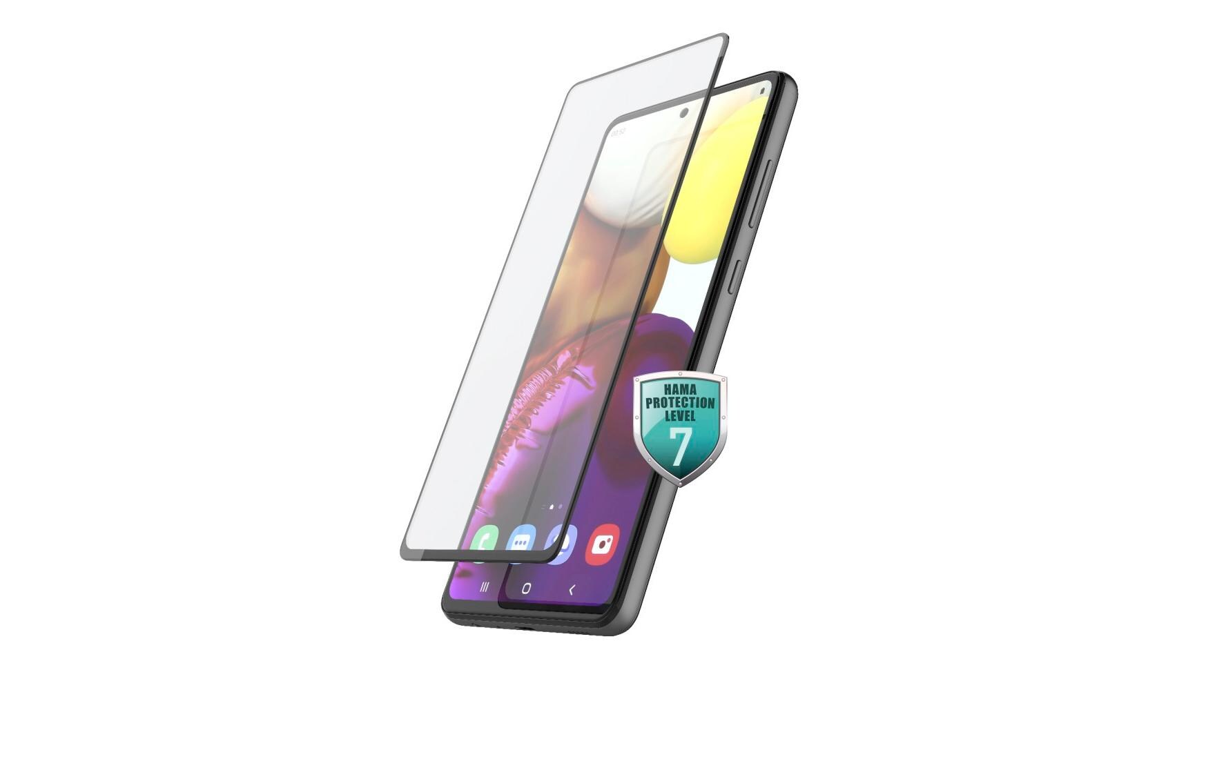 Displayschutz Full-Screen-Schutzglas Galaxy A73 5GFull-Screen-Schutzglas für Samsung Galaxy A73 5G, Schwarz