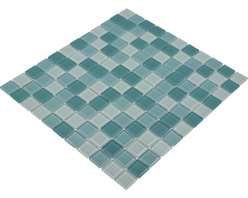 Kristalglasmozaïek CM 4114 30,2x32,7 cm groen