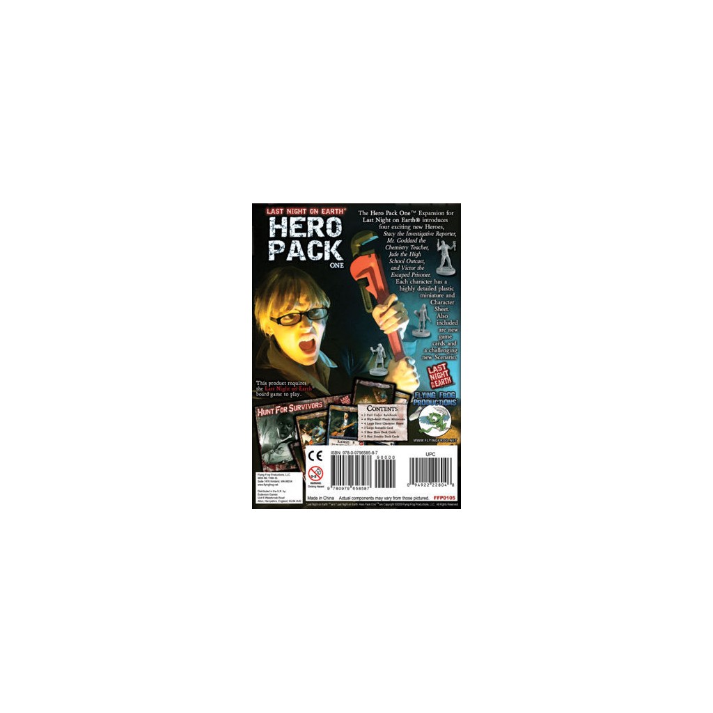Last Night on Earth - Hero Pack 1