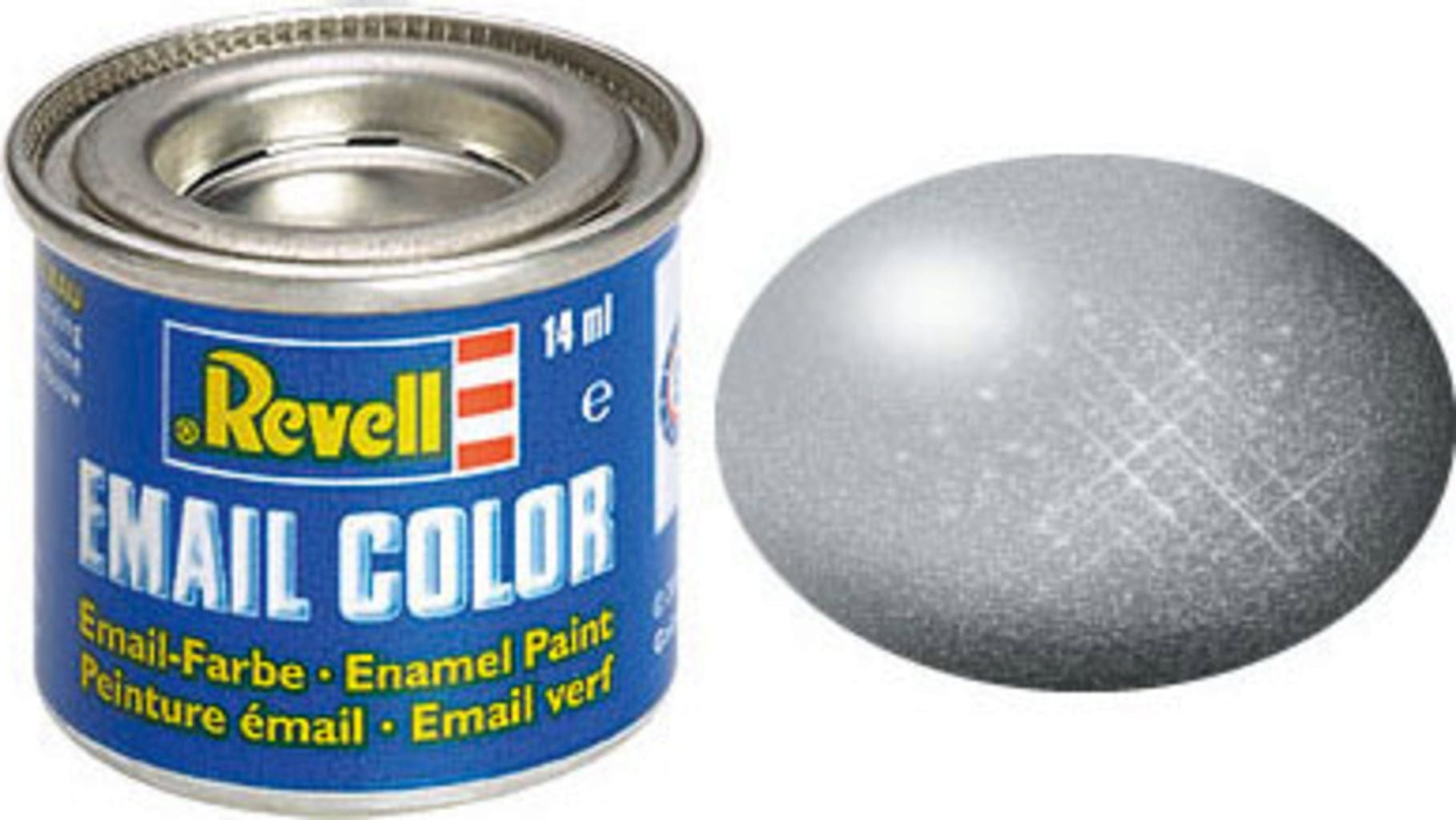 Revell  Email Color silber, metallic, 14 ml    Die beliebten Farben von Revell in 89 verschiedenen Farbtönen