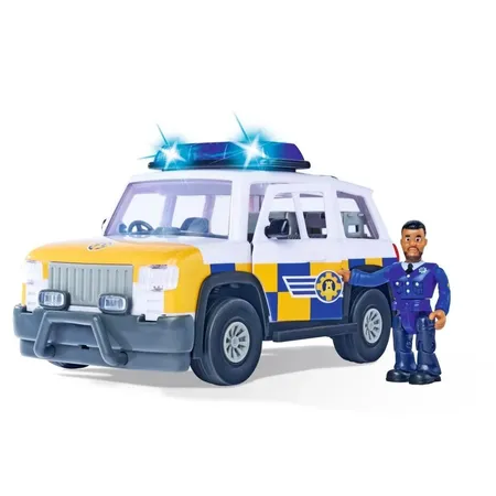 Simba Feuerwehrmann Sam Polizeiauto 4x4 mit Figur