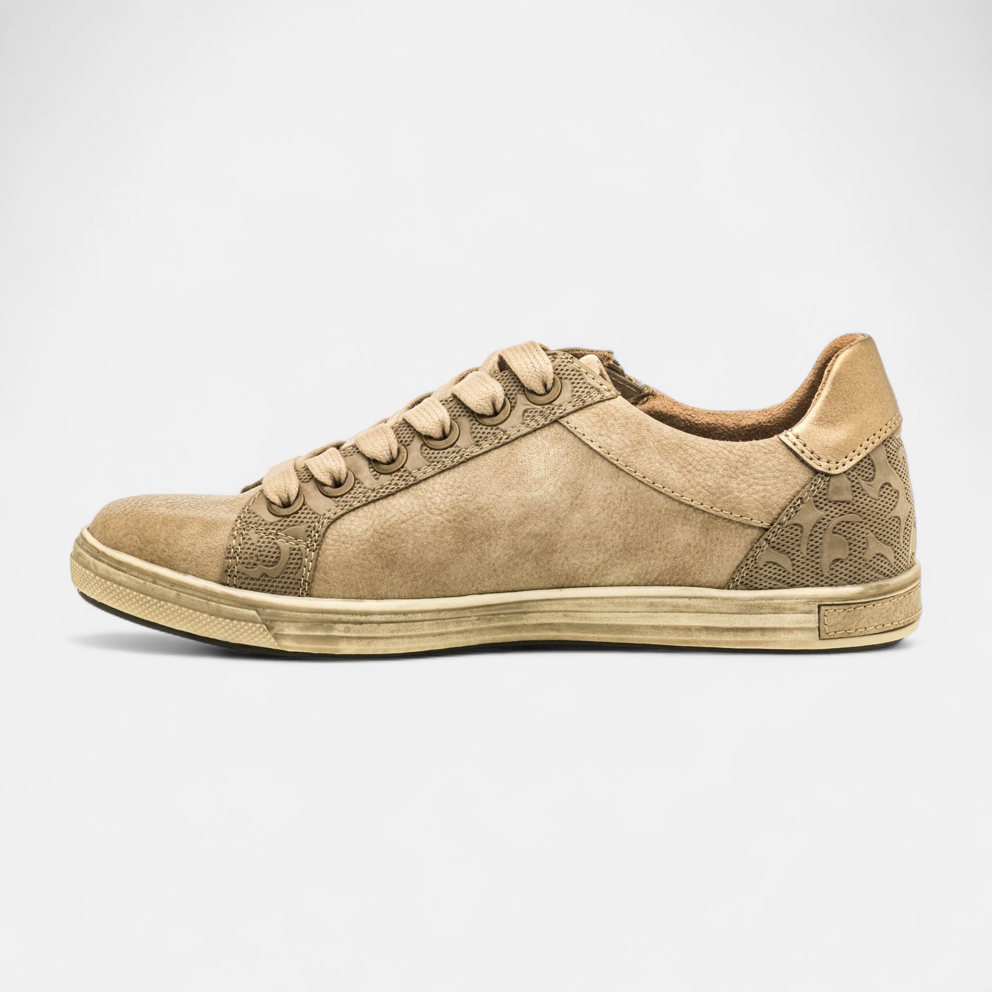 Baskets basses Femme beige