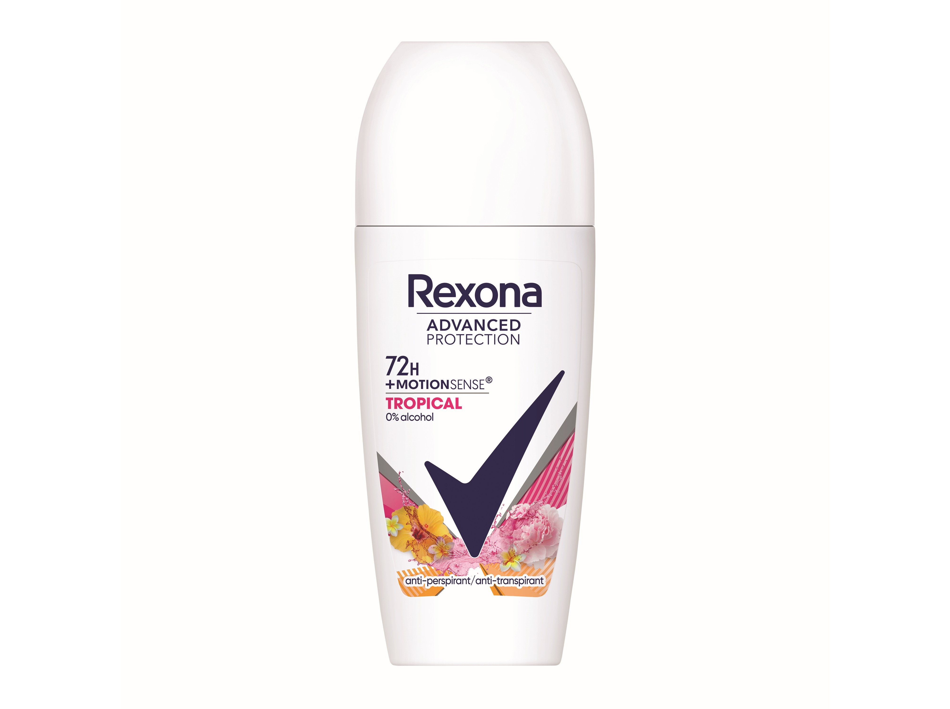ANTITRANSPIRANTE REXONA ROLL ON TROPICAL 72H 50ML