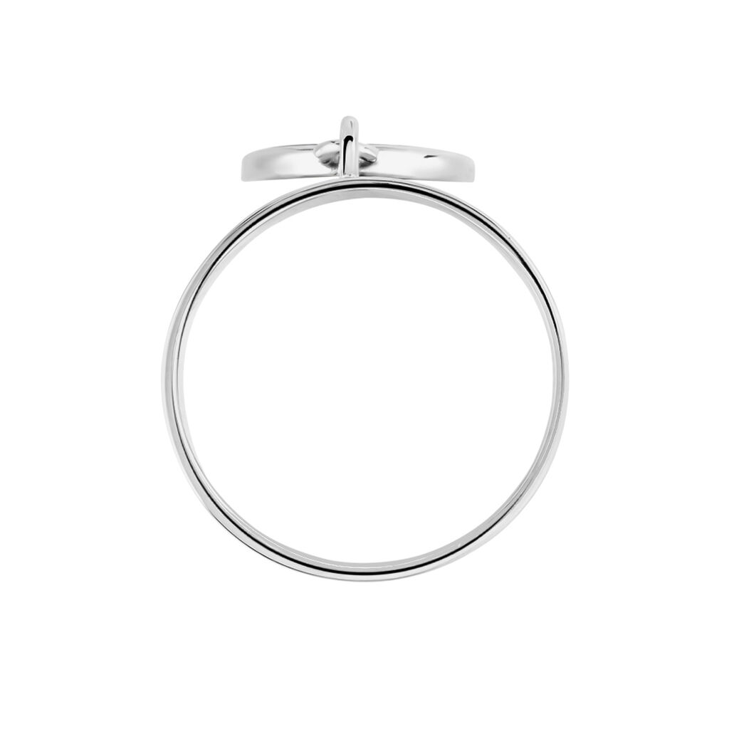 Bague Camillo Argent Blanc Lapis Lazuli