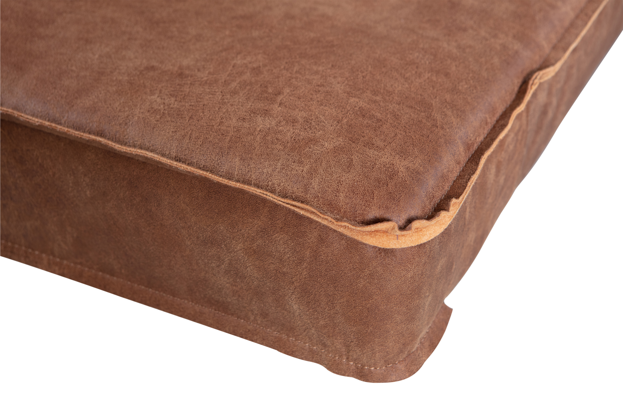 Bank Rodeo 3-zits leer - Cognac