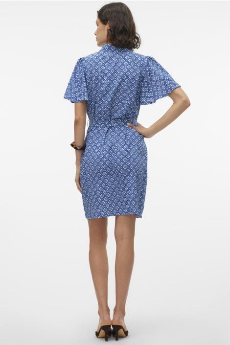 Vero Moda blauwe dames jurk