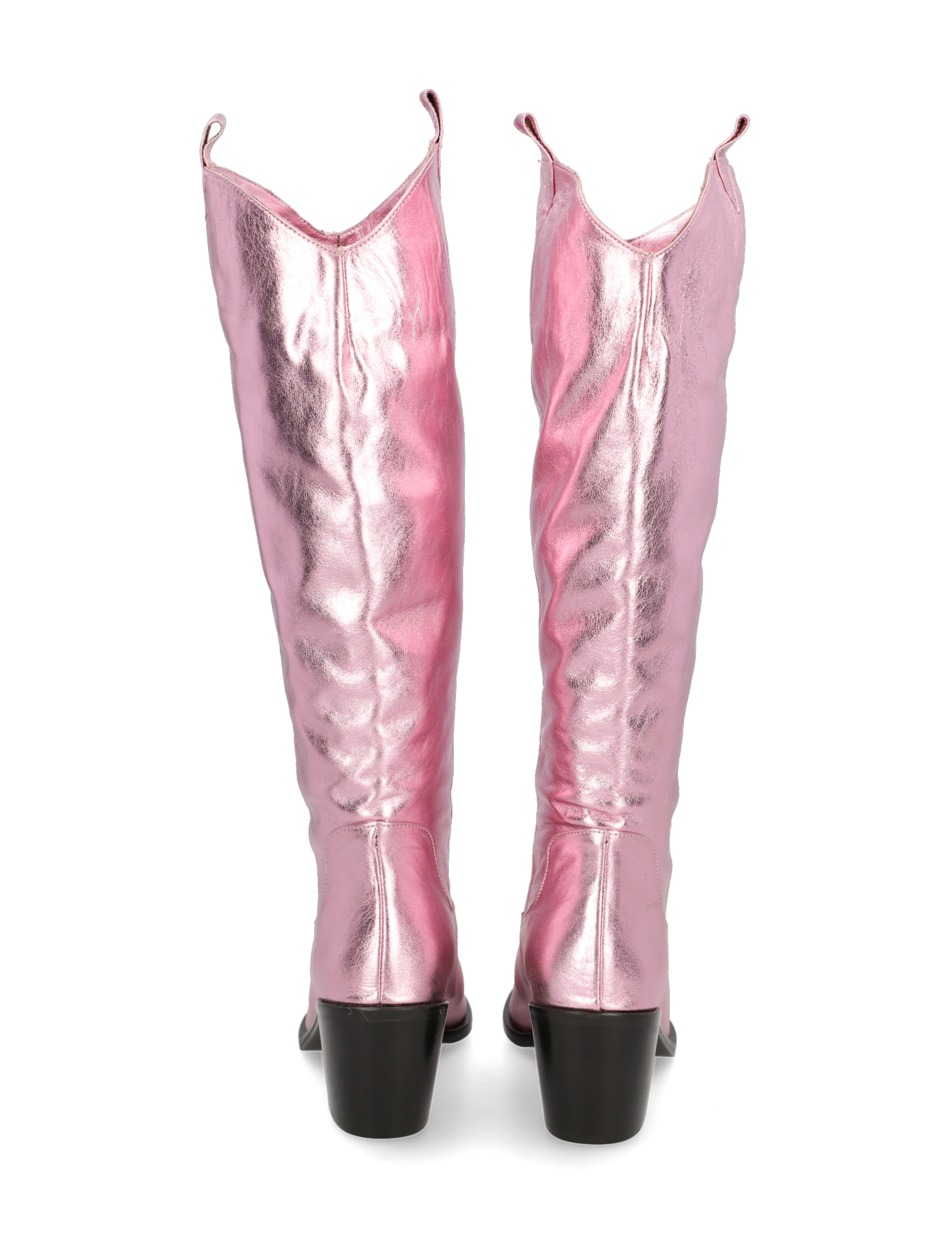 Glattleder Stiefel