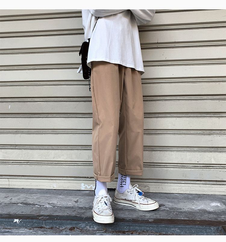 POSI - Crop Straight Fit Broek