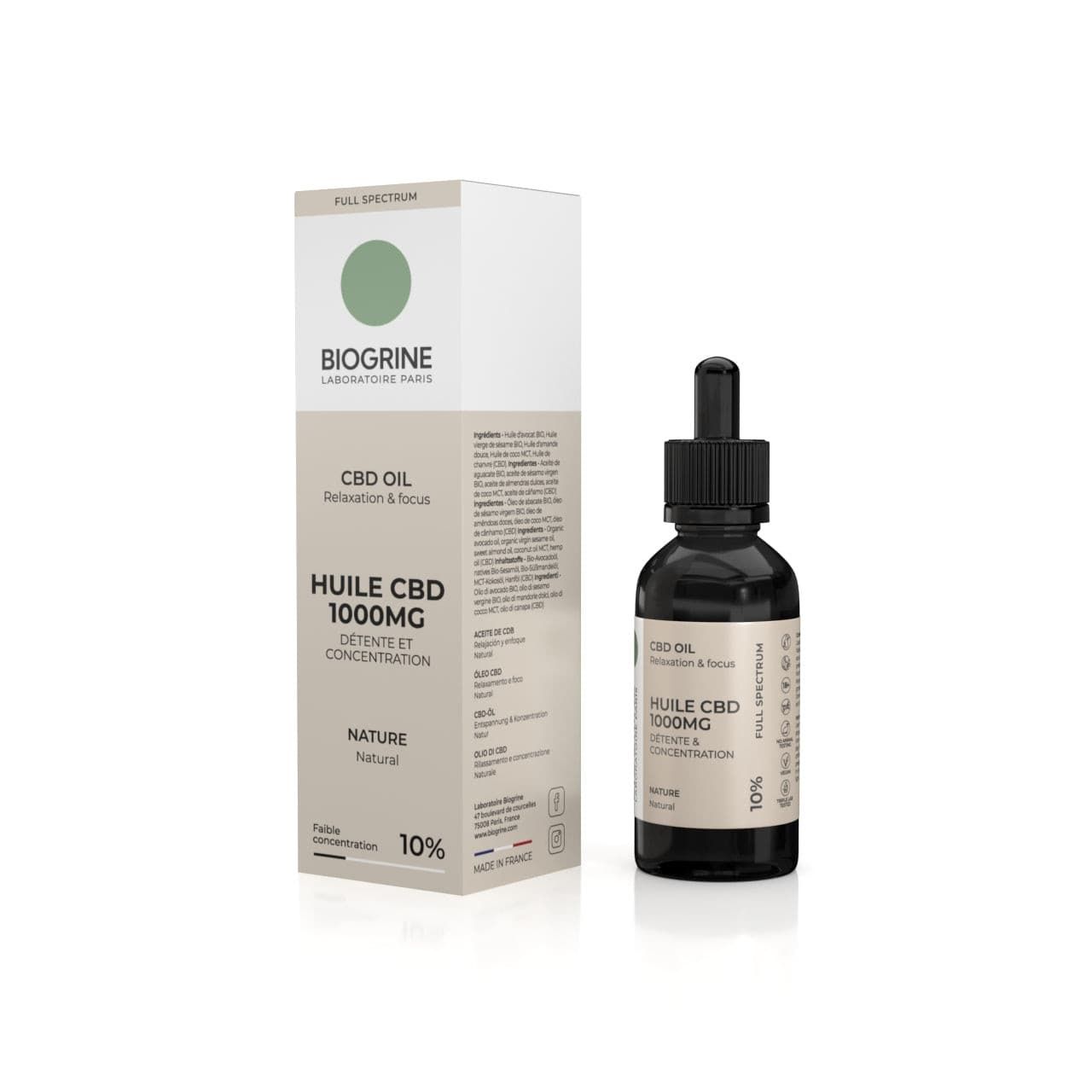 BIOGRINE CBD-ÖL 10 %