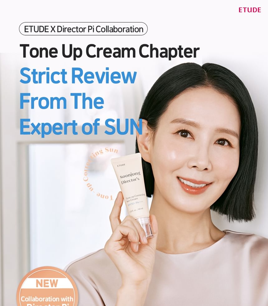 ETUDE - Soon Jung Director's Tone-up Corrigerende Zonnebrandcrème