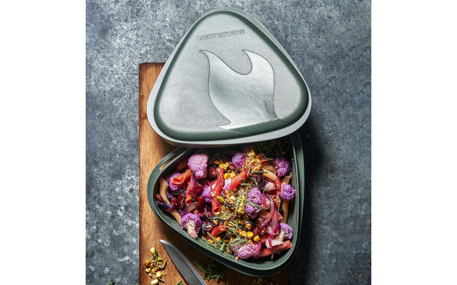 Light my Fire Bowl'n Lid Lunchbox mystyyellow